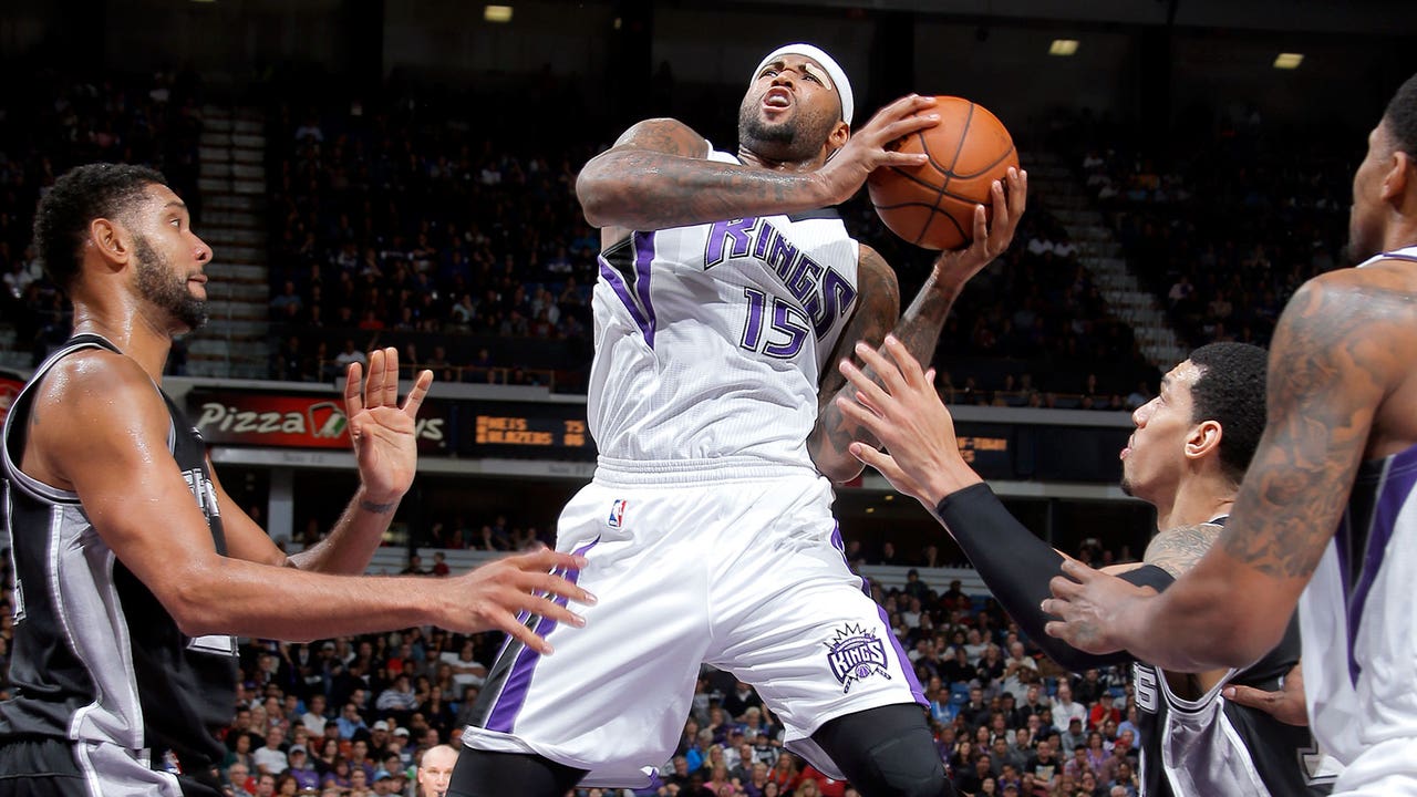 Cousins scores 25 to lead Kings to surprising victory over Spurs